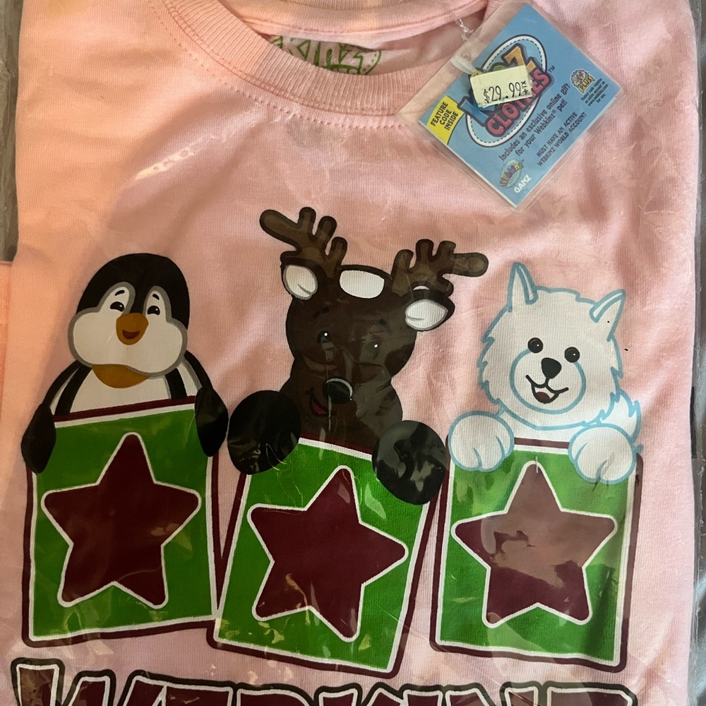 Webkinz Shirt NWT